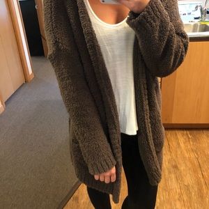 Fleece Cardigan